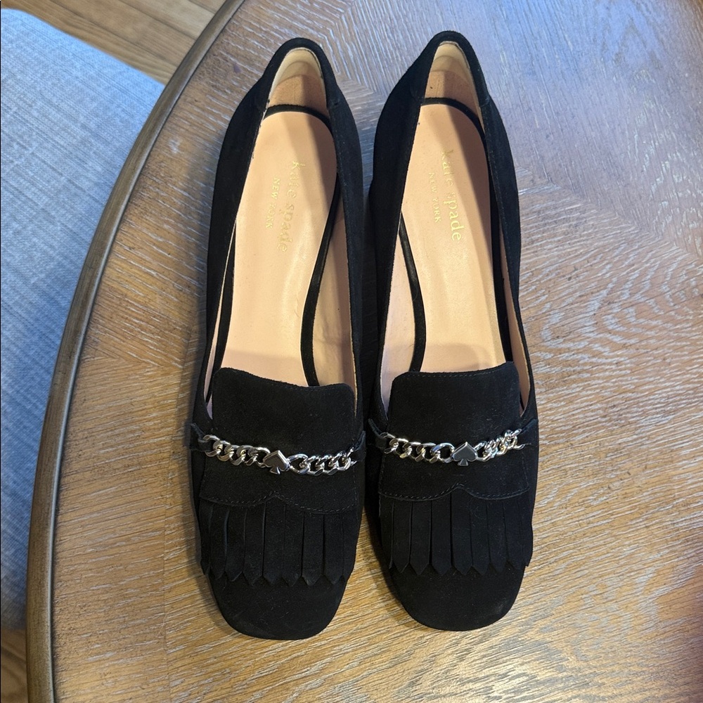 Kate Spade Molly Black Loafer Pump